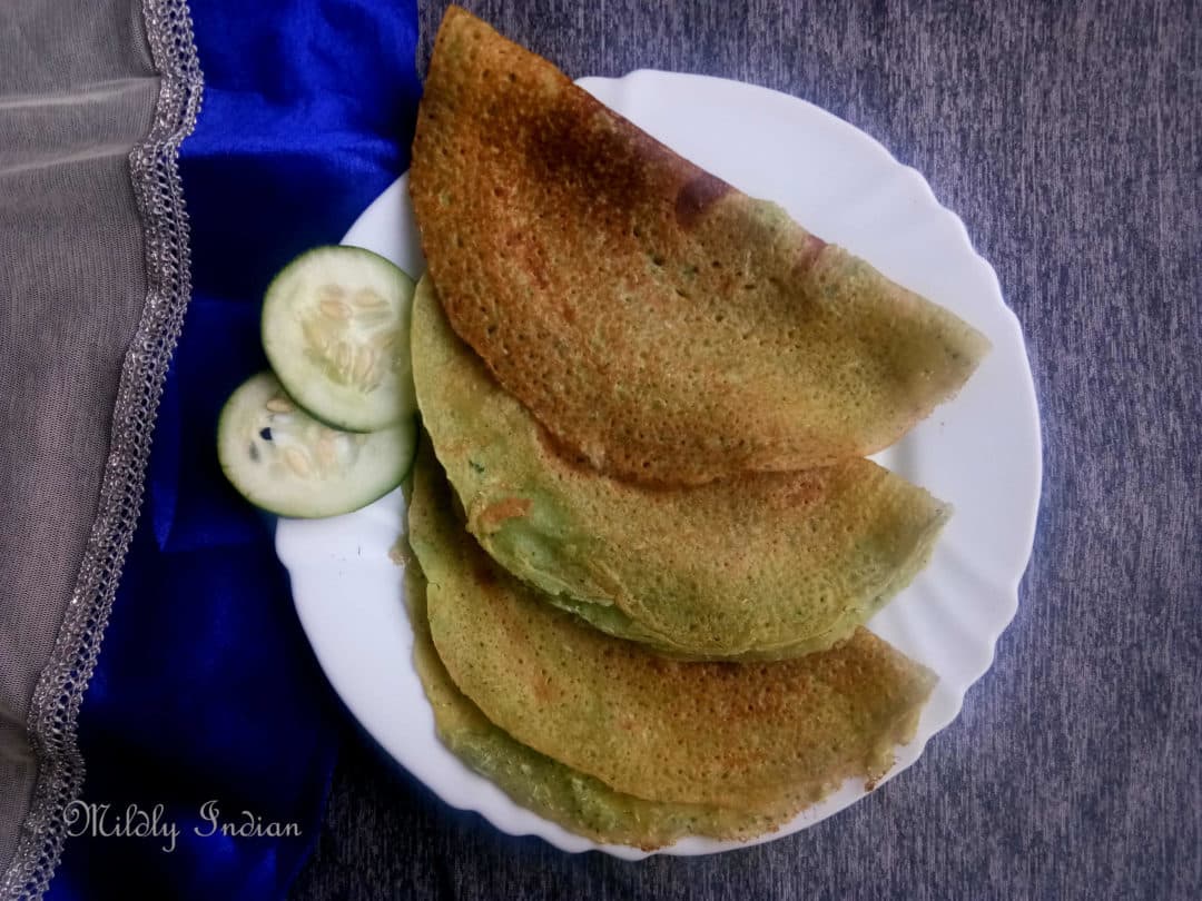 You are currently viewing Ragi – Amaranth Dosa / Pancake